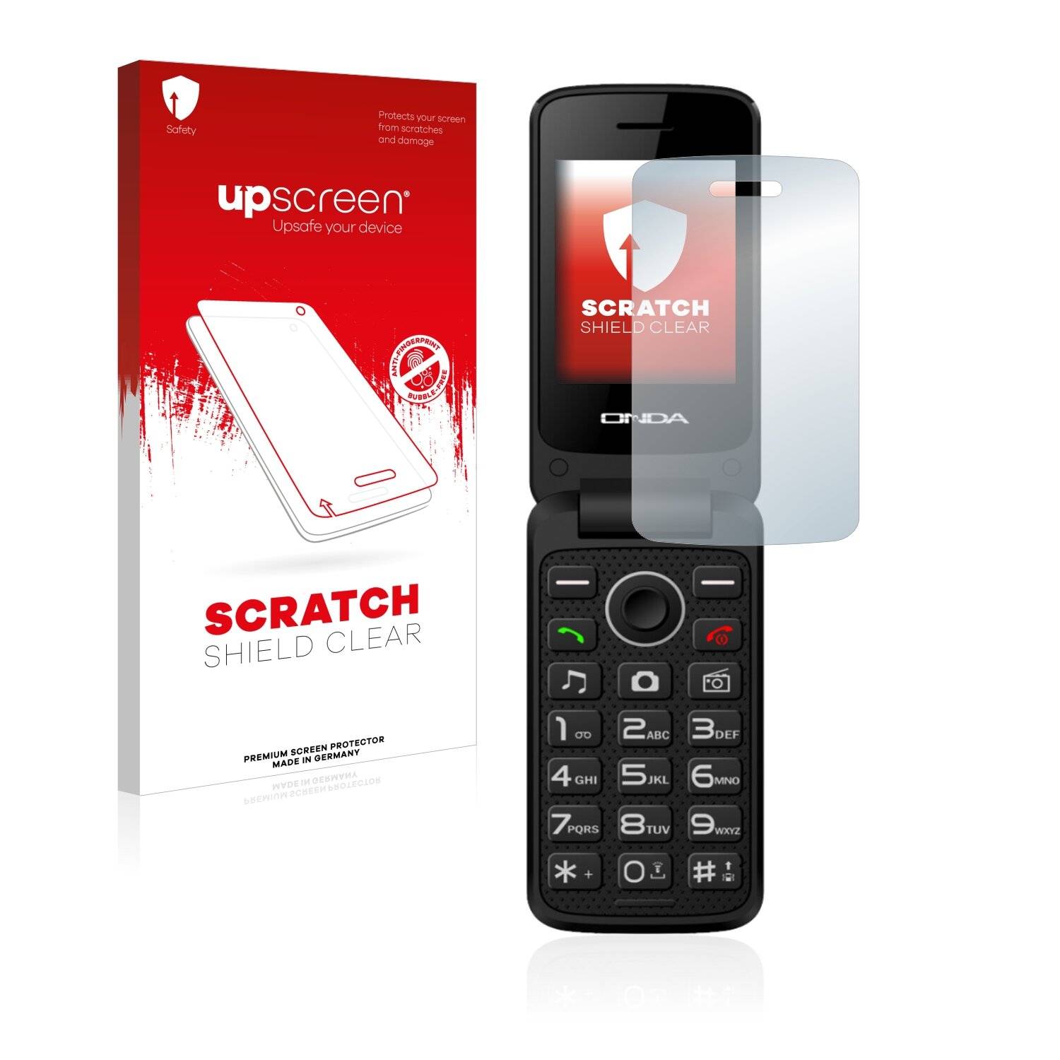 upscreen Scratch Shield Clear Premium Displayschutzfolie für Onda