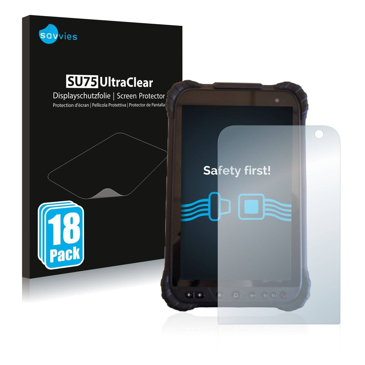 18x Savvies SU75 Displayschutzfolie für Stonex