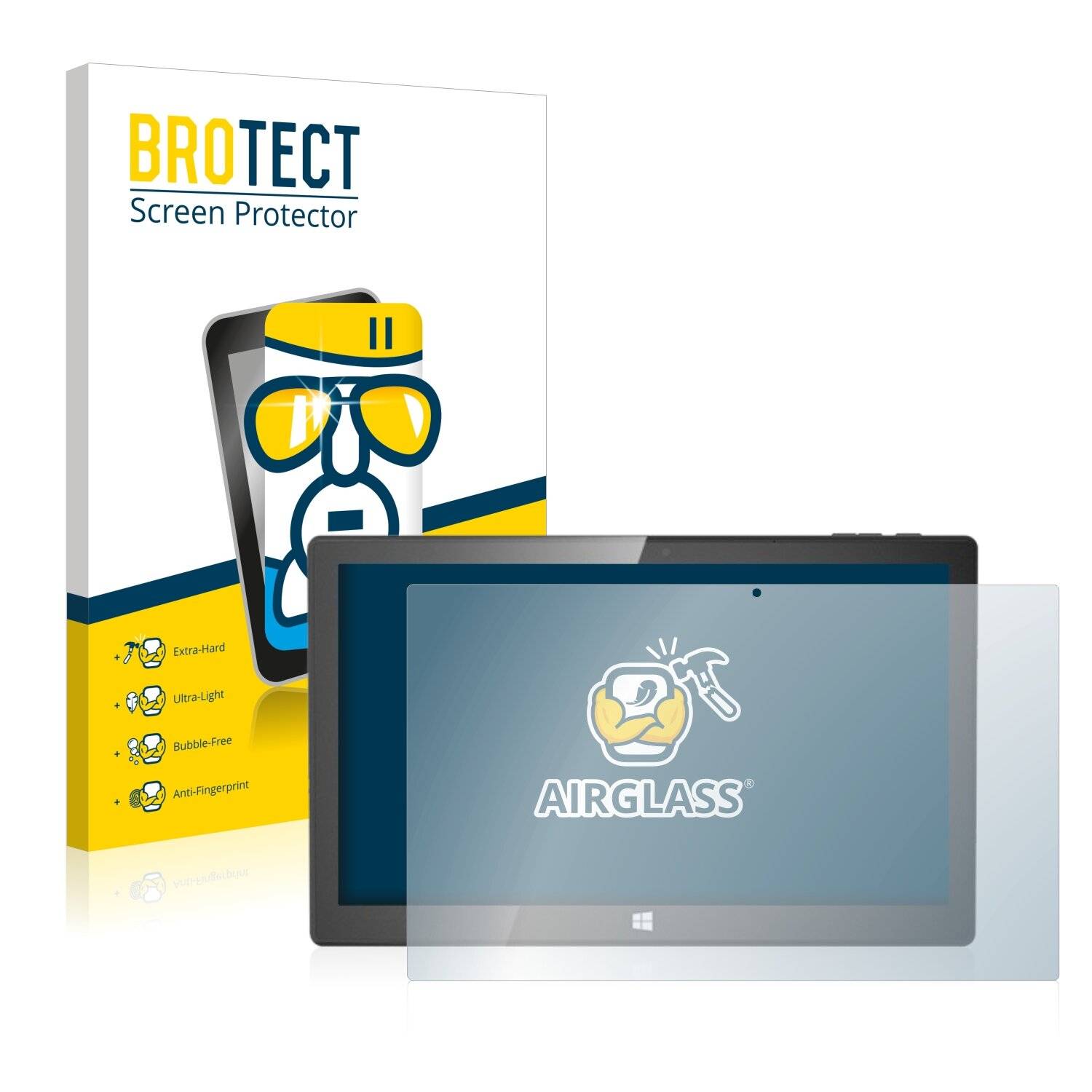 BROTECT AirGlass Schutzglas Folie für Jumper EZpad Pro