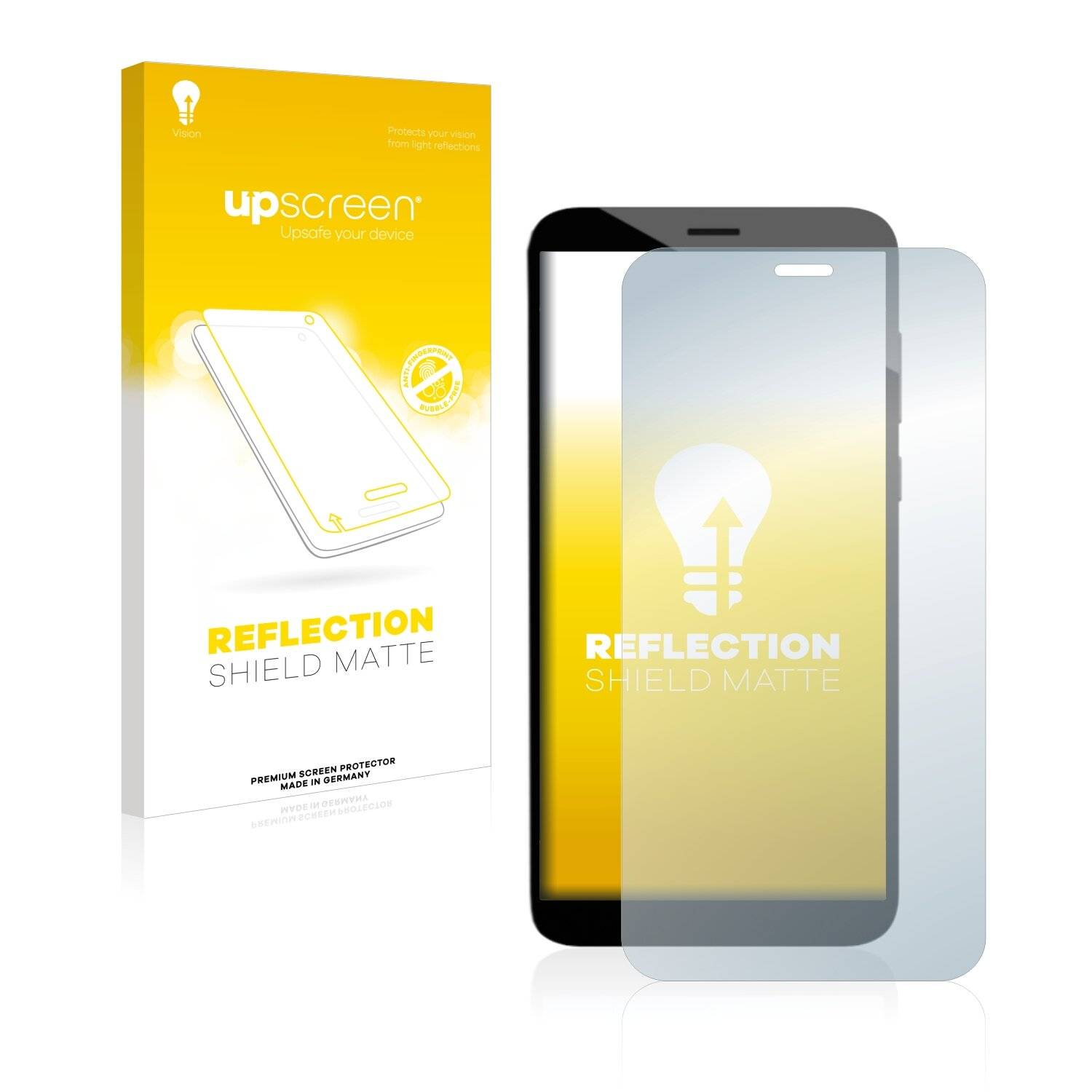 upscreen Reflection Shield Matte Premium Displayschutzfolie für Pine64 PinePhone Pro
