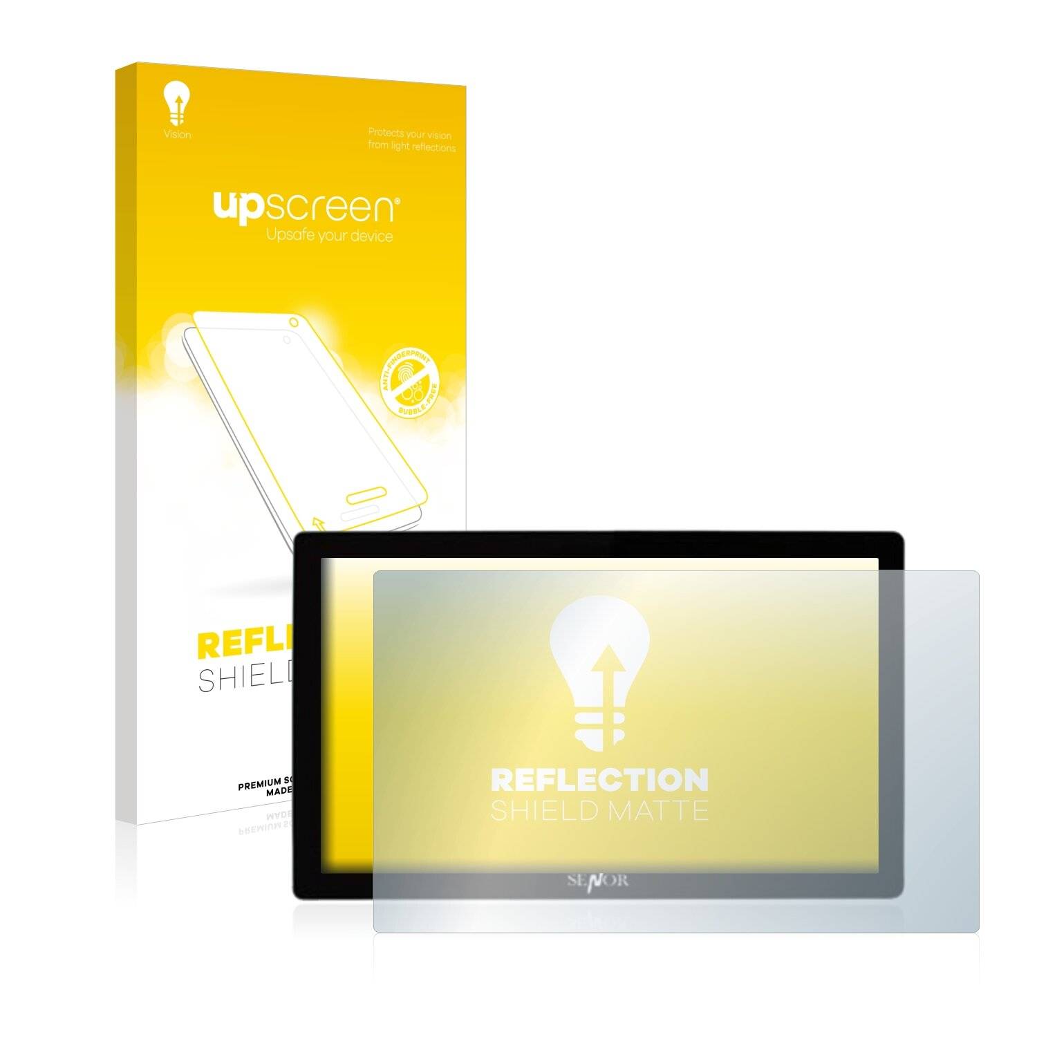 upscreen Reflection Shield Matte Premium Displayschutzfolie für Senor MES