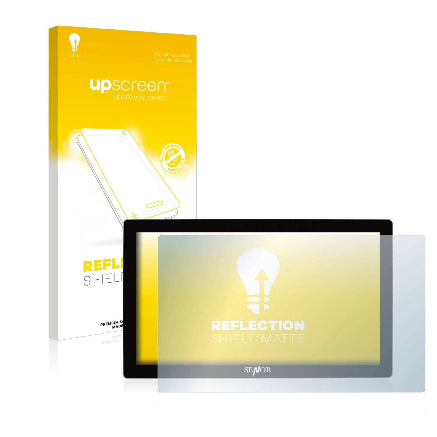 upscreen Reflection Shield Matte Premium Displayschutzfolie für Senor MES
