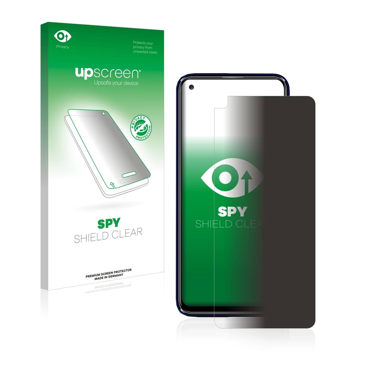 upscreen Spy Shield Clear Premium Blickschutzfolie für LG