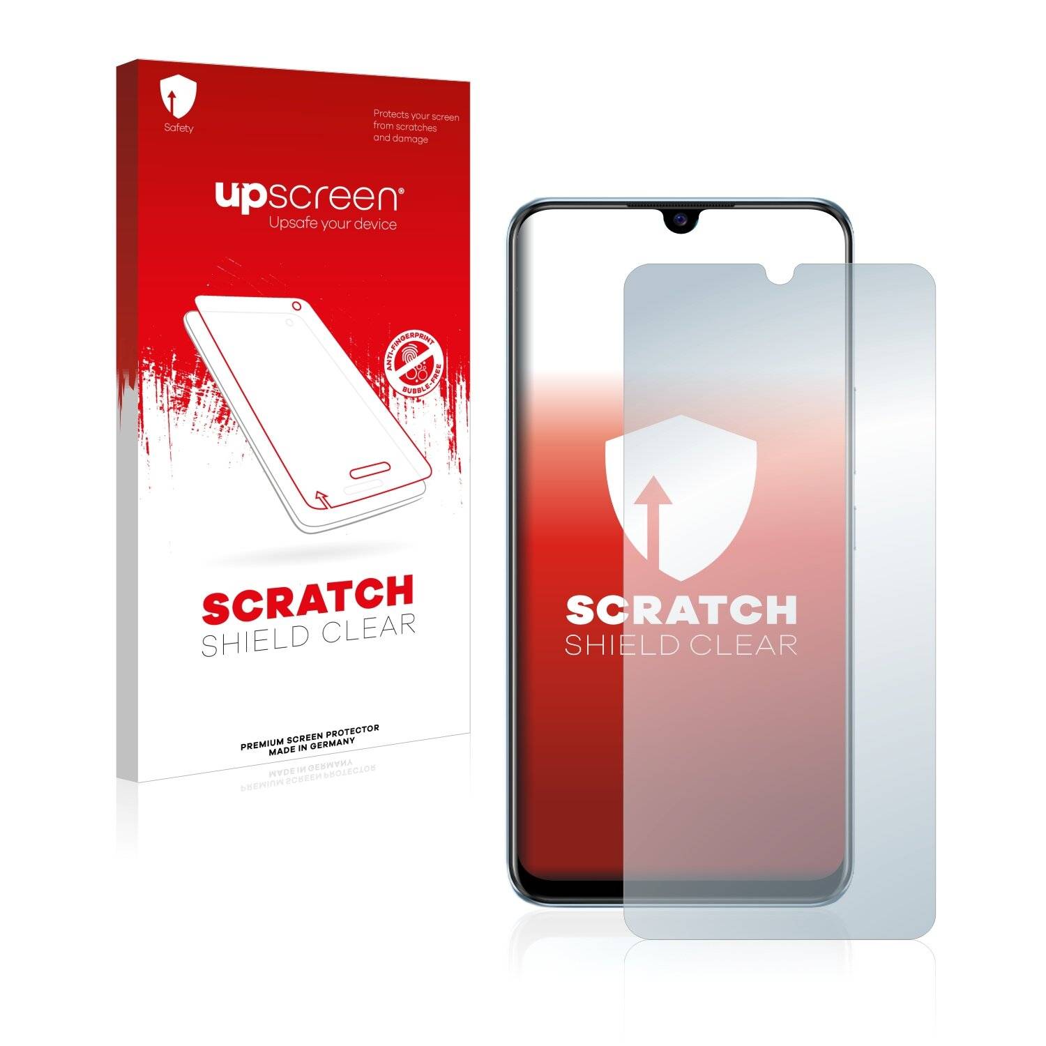 upscreen Scratch Shield Clear Premium Displayschutzfolie für Vivo V20