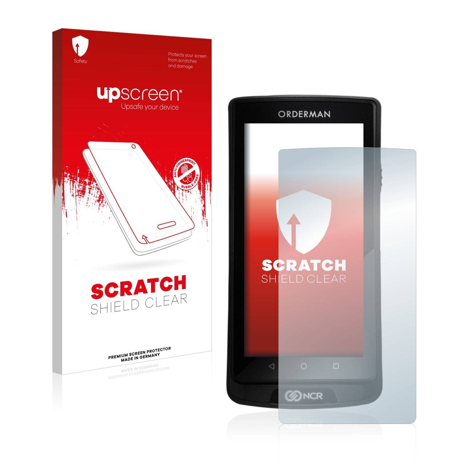 upscreen Scratch Shield Clear Premium Displayschutzfolie für Orderman 9