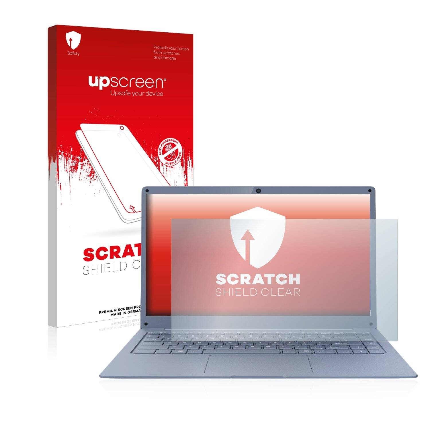 upscreen Scratch Shield Clear Premium Displayschutzfolie für Jumper EZbook