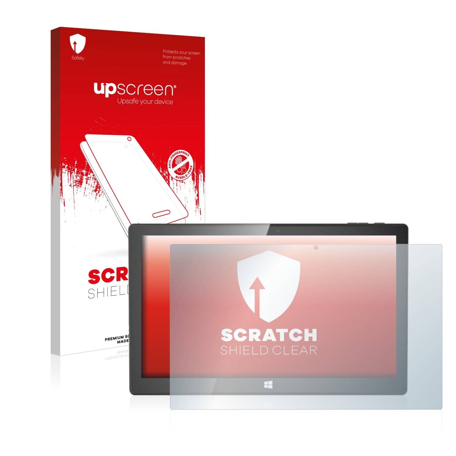 upscreen Scratch Shield Clear Premium Displayschutzfolie für Jumper EZpad Pro