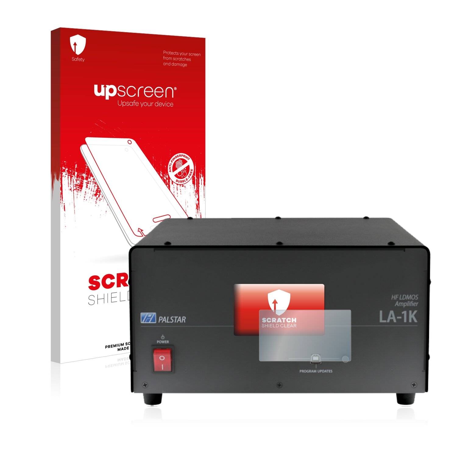 upscreen Scratch Shield Clear Premium Displayschutzfolie für Palstar