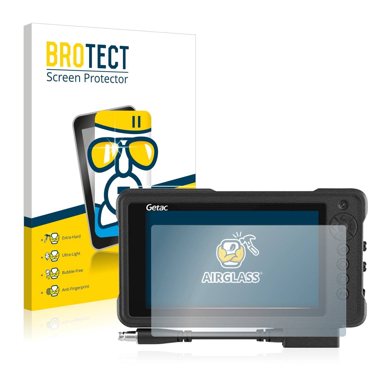 BROTECT AirGlass Schutzglas Folie für Getac