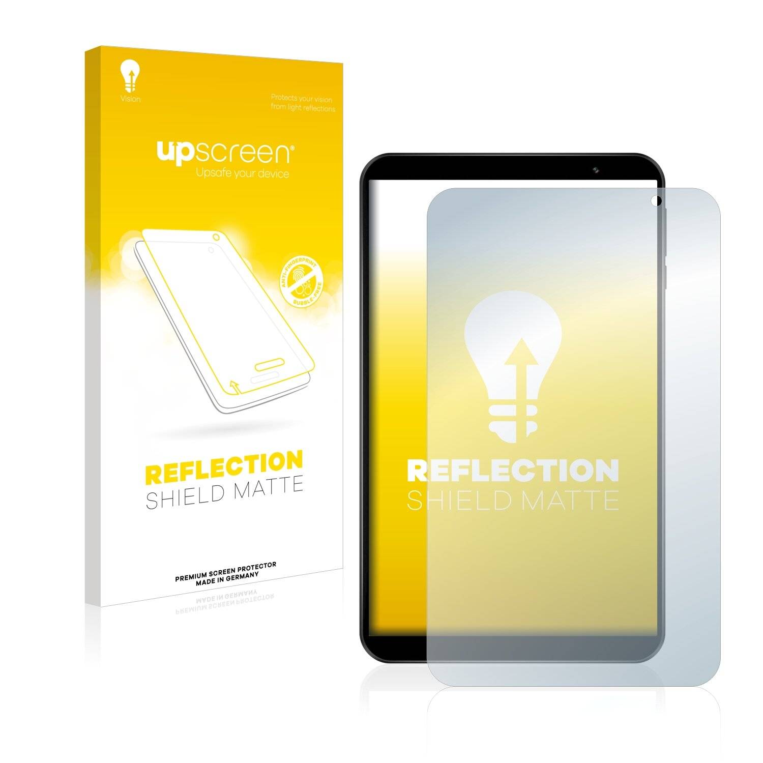 upscreen Reflection Shield Matte Premium Displayschutzfolie für Teclast P80
