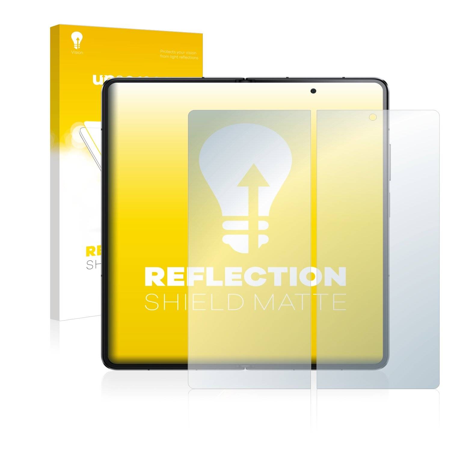 upscreen Reflection Shield Matte Premium Displayschutzfolie für Honor Magic V (Inneres