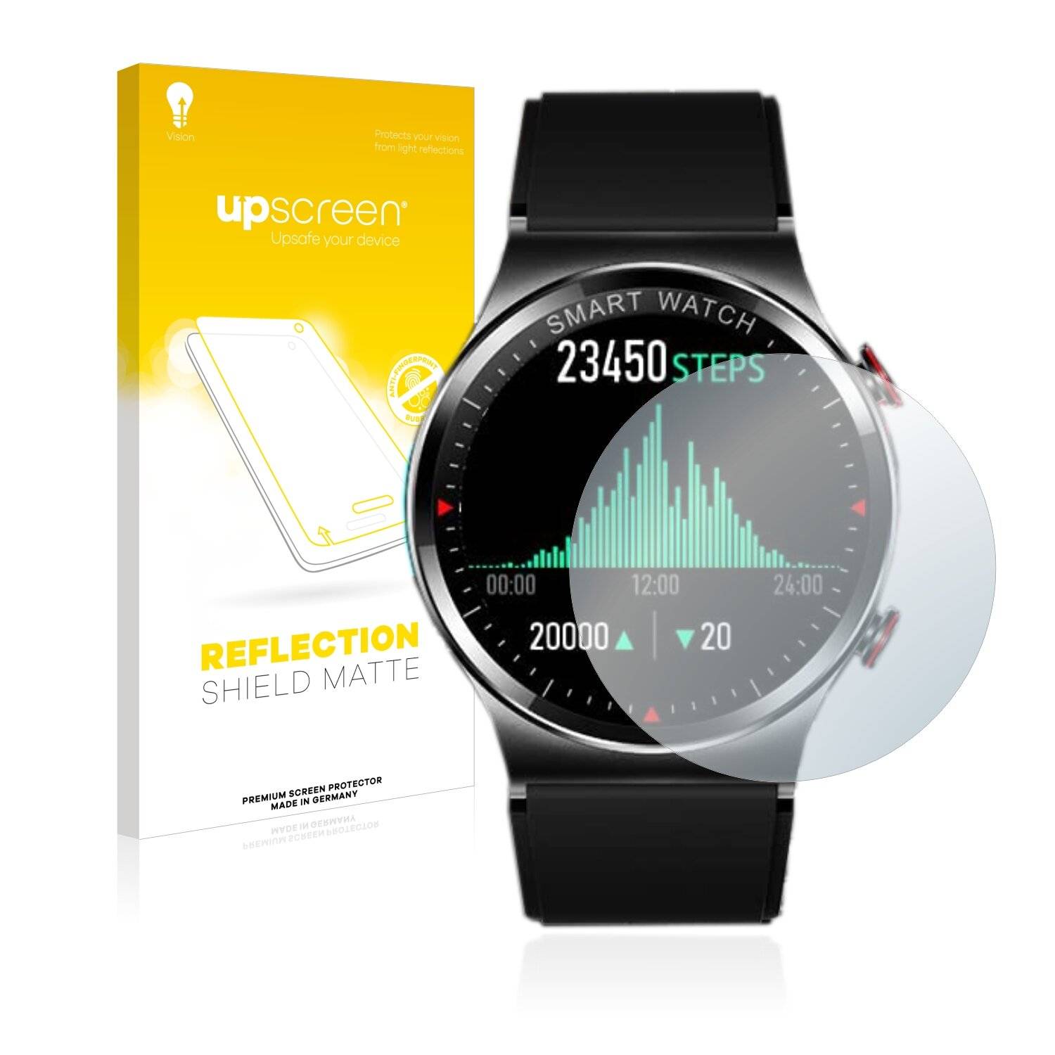 upscreen Reflection Shield Matte Premium Displayschutzfolie für Gawear