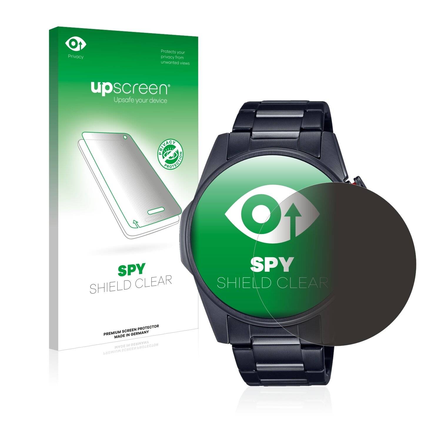 upscreen Spy Shield Clear Premium Blickschutzfolie für Casio