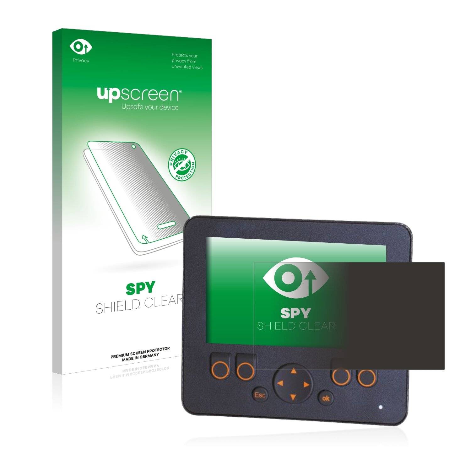 upscreen Spy Shield Clear Premium Blickschutzfolie für ifm
