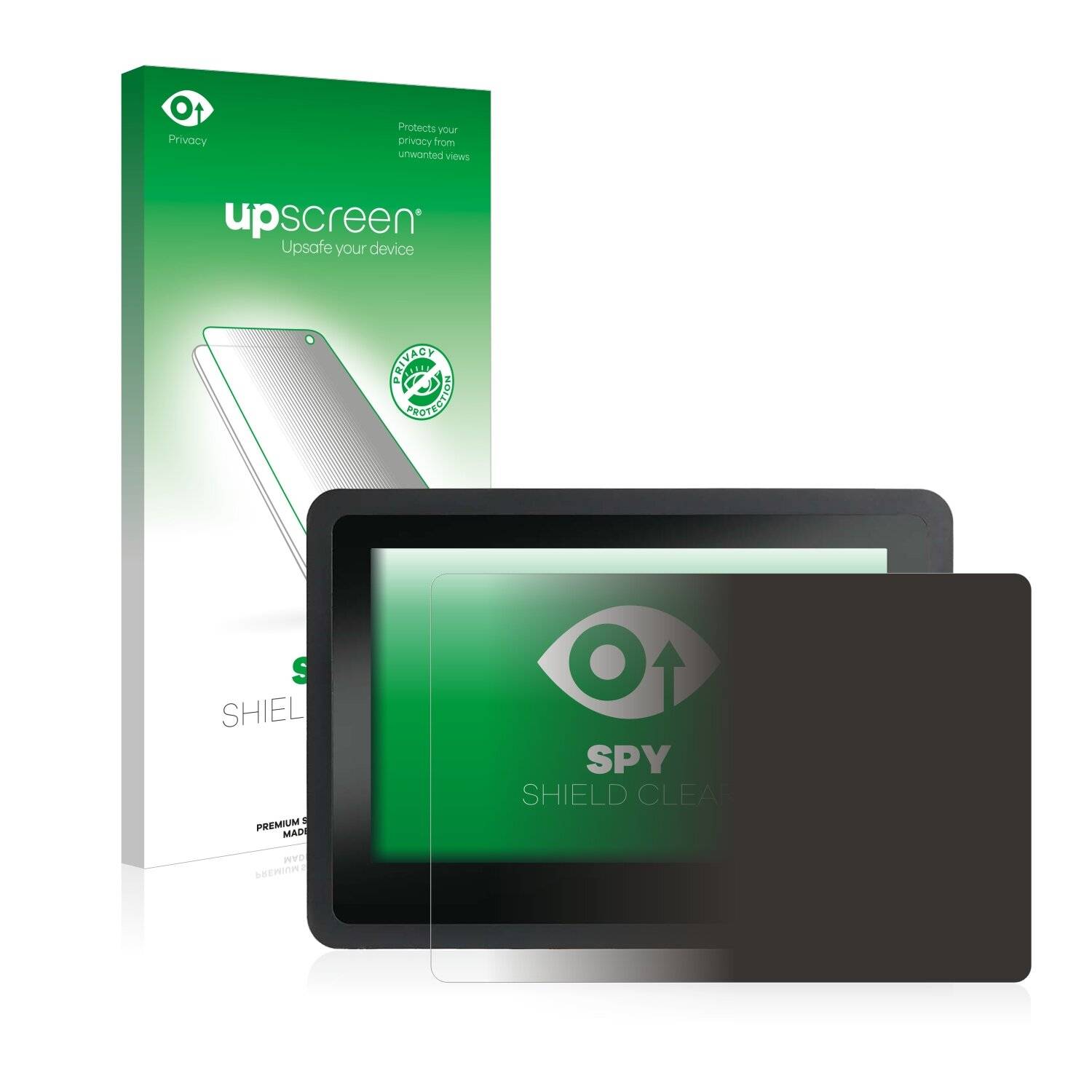 upscreen Spy Shield Clear Premium Blickschutzfolie für Faytech