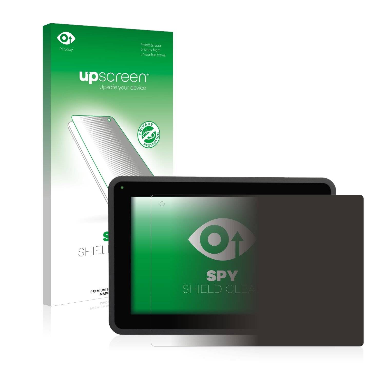 upscreen Spy Shield Clear Premium Blickschutzfolie für Faytech