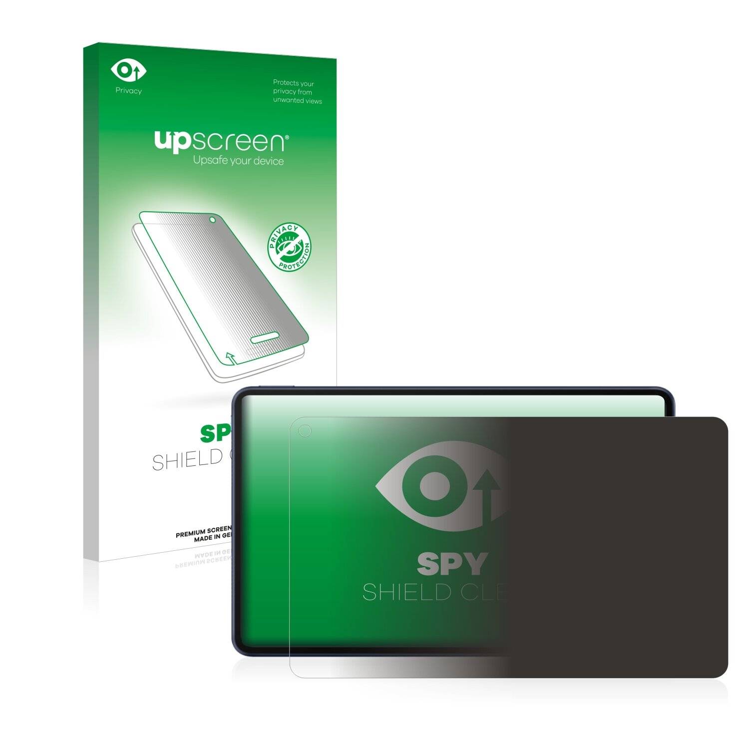 upscreen Spy Shield Clear Premium Blickschutzfolie für Huawei MatePad Pro 10.8