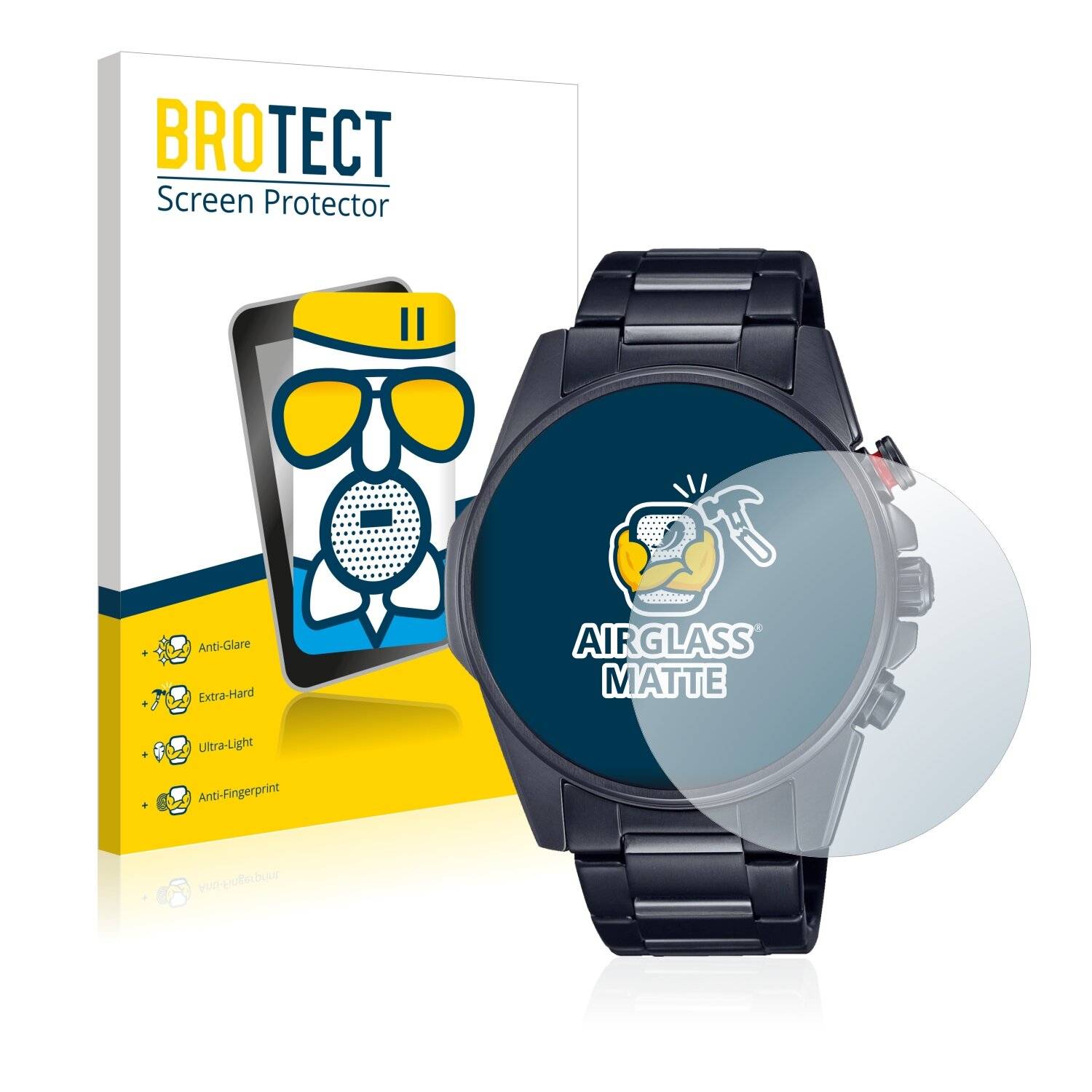 BROTECT AirGlass Matte Schutzglas Folie für Casio