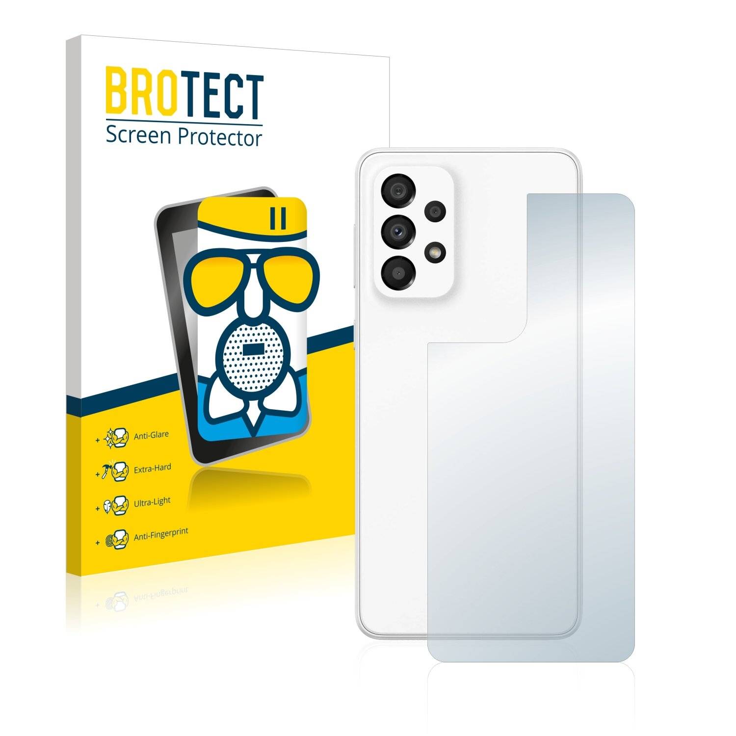 BROTECT AirGlass Matte Schutzglas Folie für Samsung Galaxy A33 5G