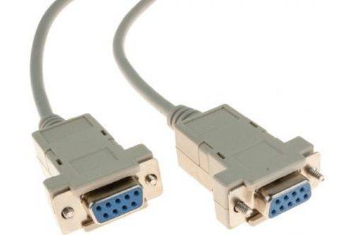 Nullmodem Kabel DB9F/F, 1,0 m