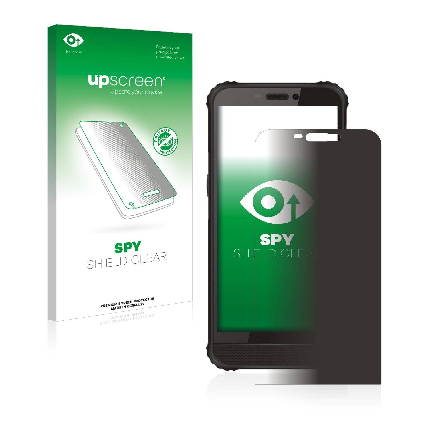 upscreen Spy Shield Clear Premium Blickschutzfolie für GlobeXplorer GPX Pro