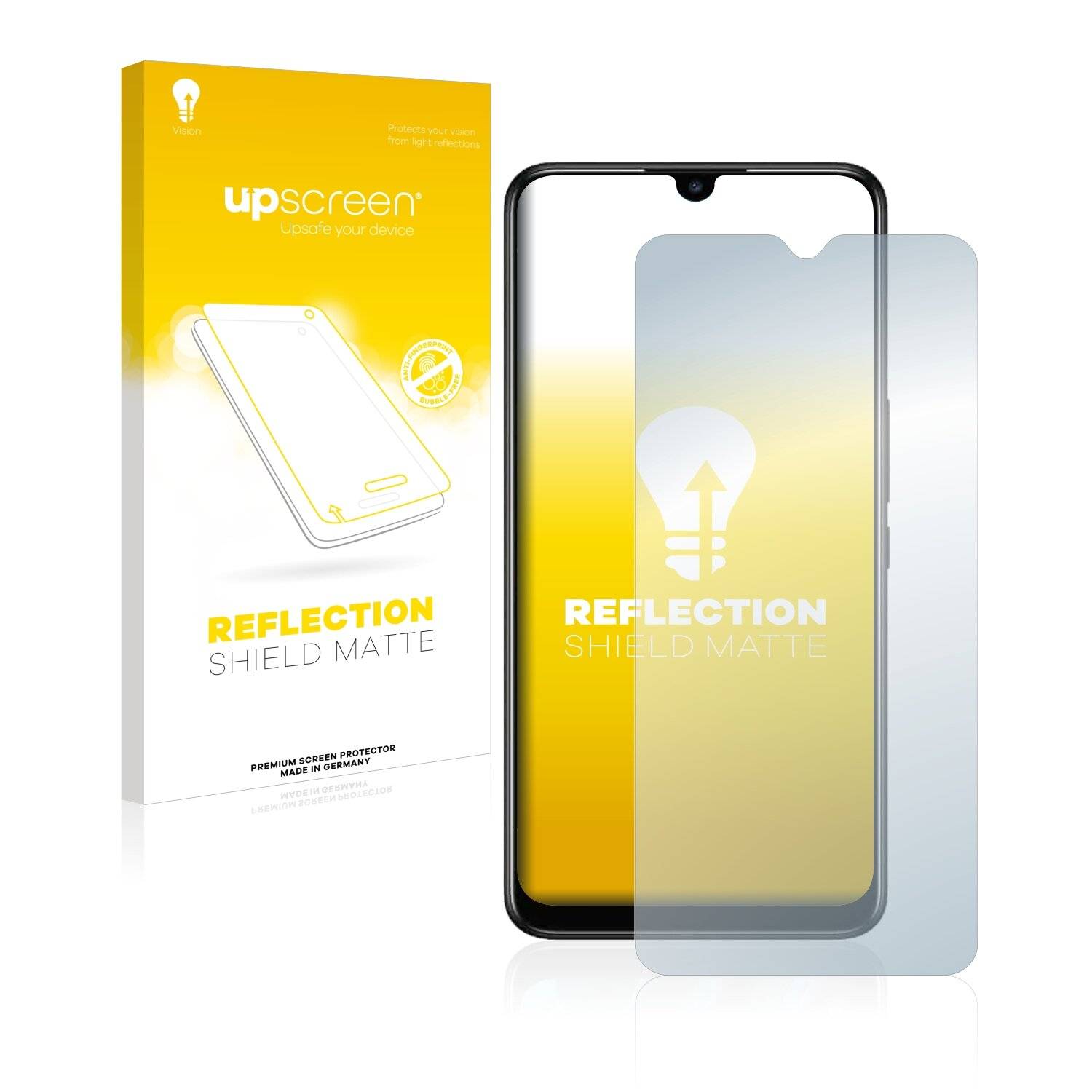 upscreen Reflection Shield Matte Premium Displayschutzfolie für TCL 30 XE