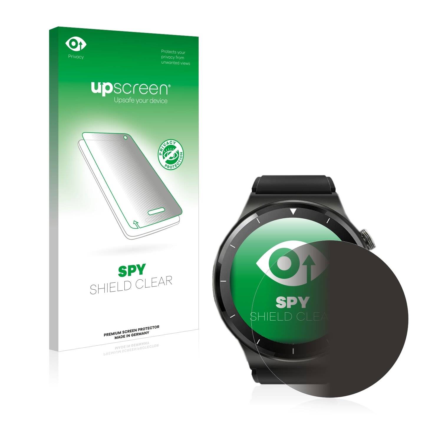 upscreen Spy Shield Clear Premium Blickschutzfolie für Blackview R7