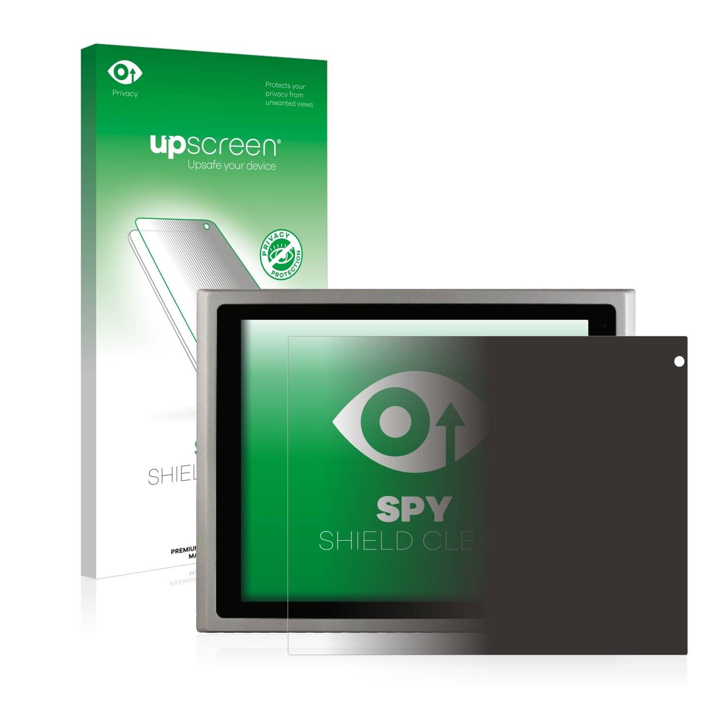 upscreen Spy Shield Clear Premium Blickschutzfolie für Aplex Technology