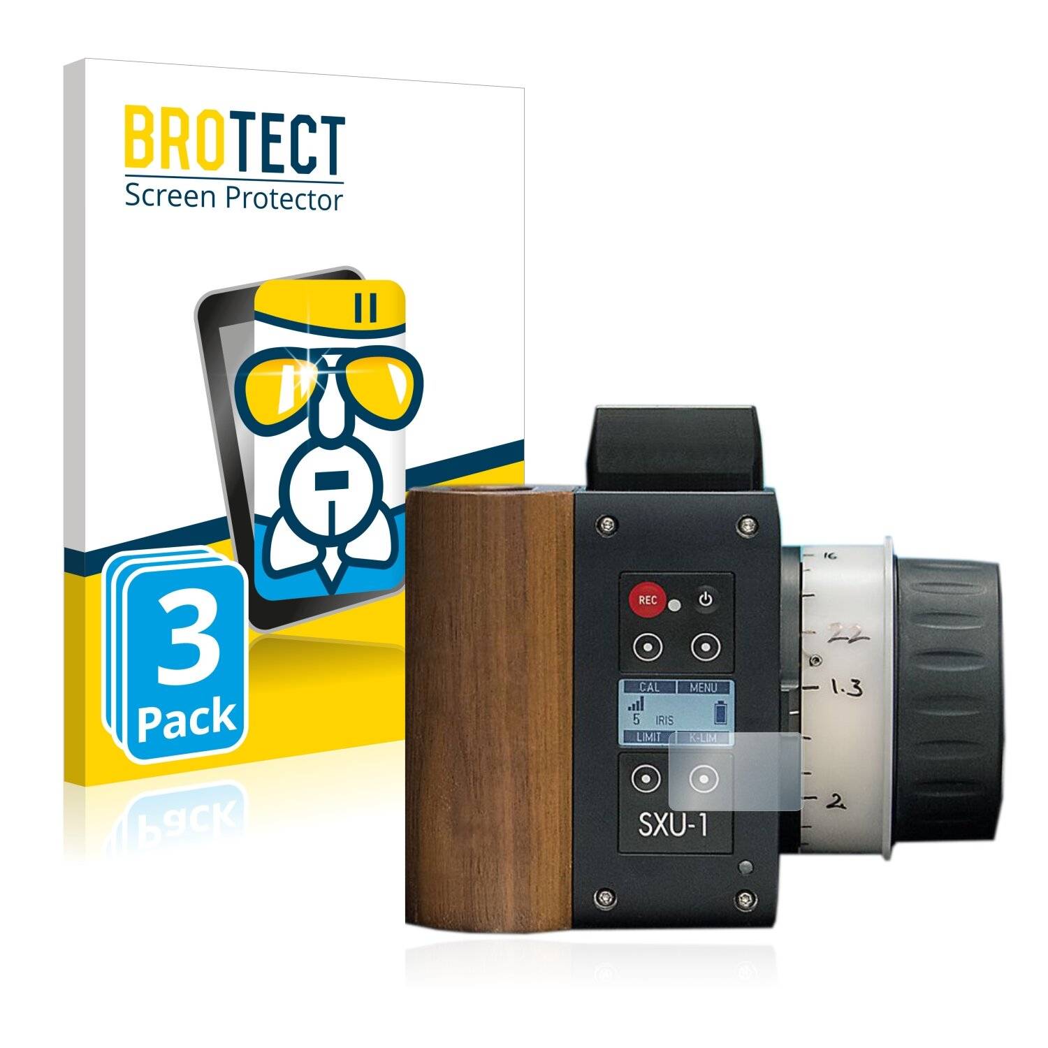 3x BROTECT AirGlass Schutzglas Folie für Arri