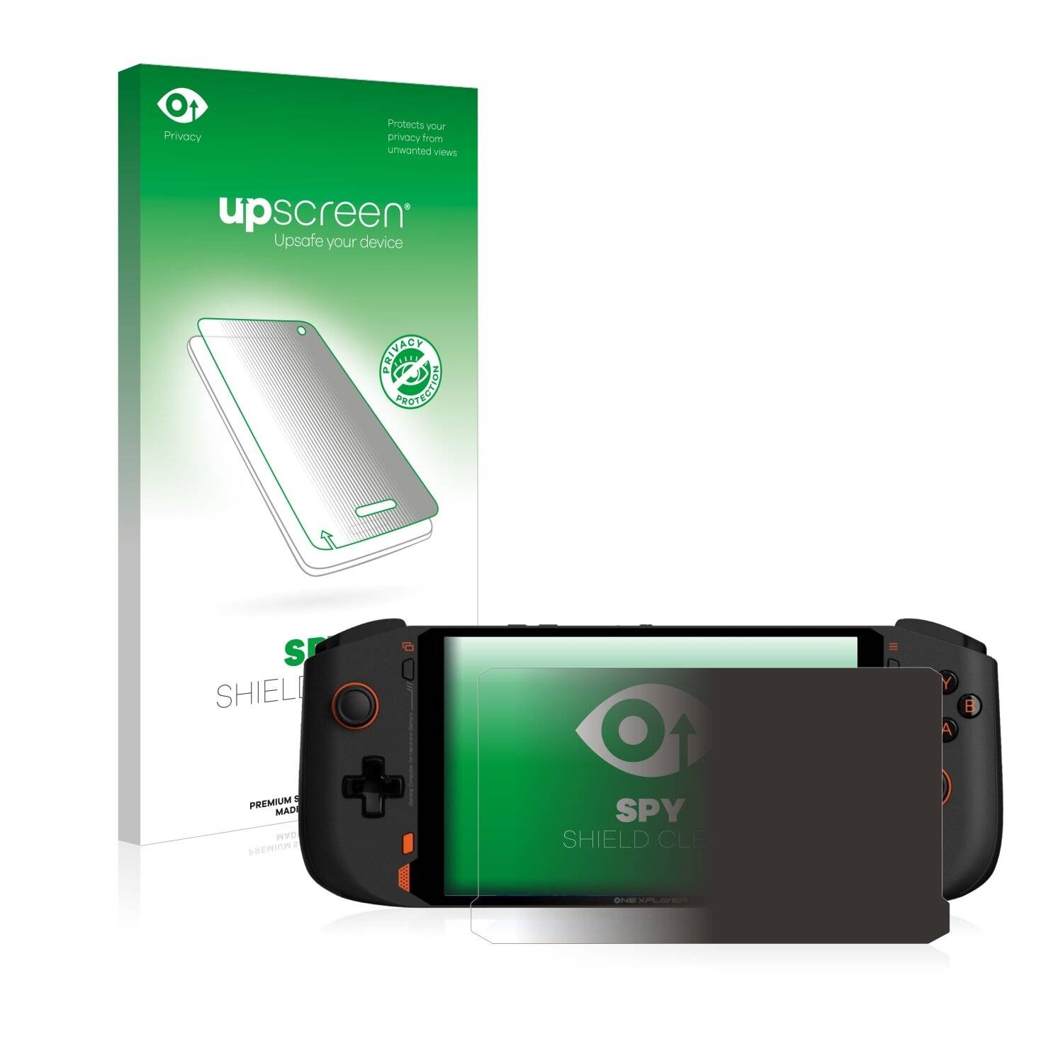 upscreen Spy Shield Clear Premium Blickschutzfolie für One XPlayer