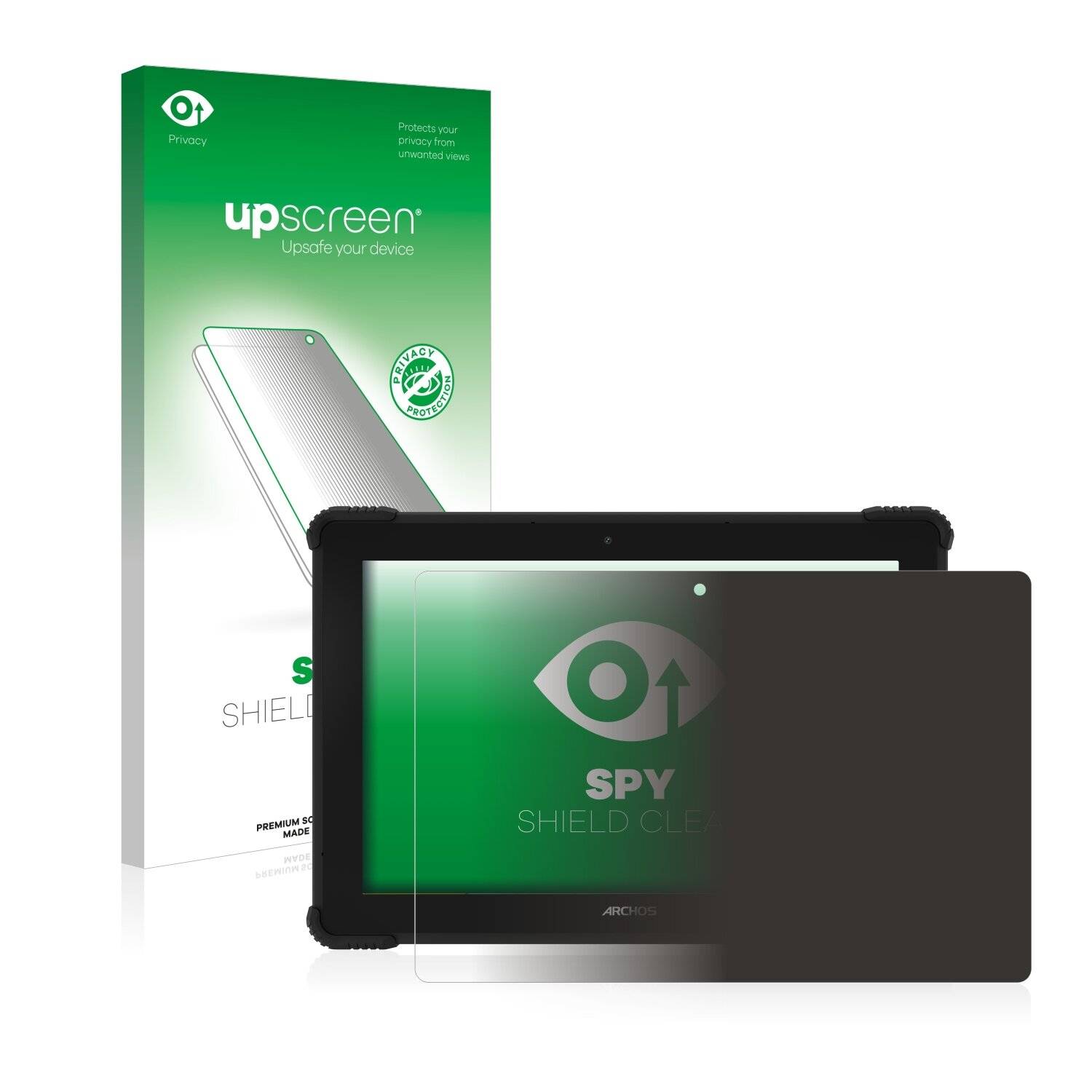 upscreen Spy Shield Clear Premium Blickschutzfolie für Archos T101x