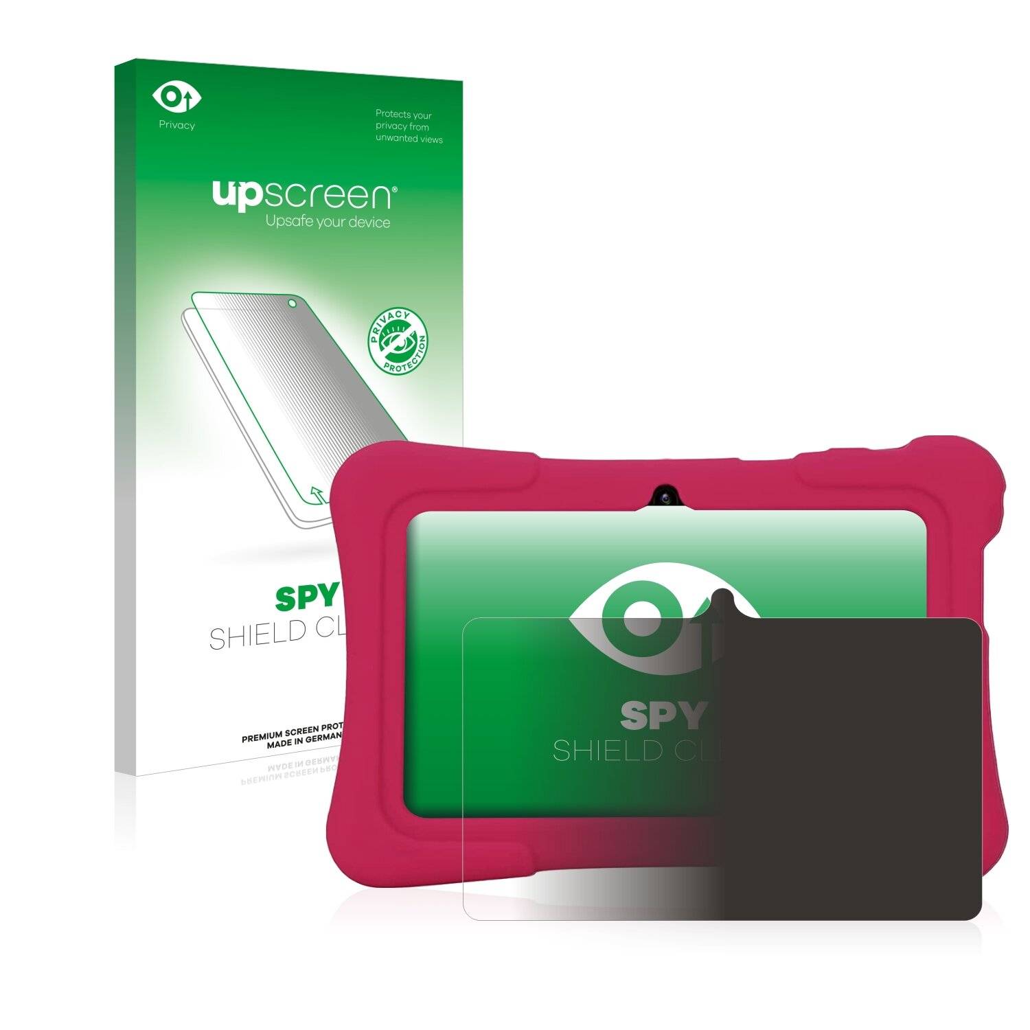 upscreen Spy Shield Clear Premium Blickschutzfolie für Pritom