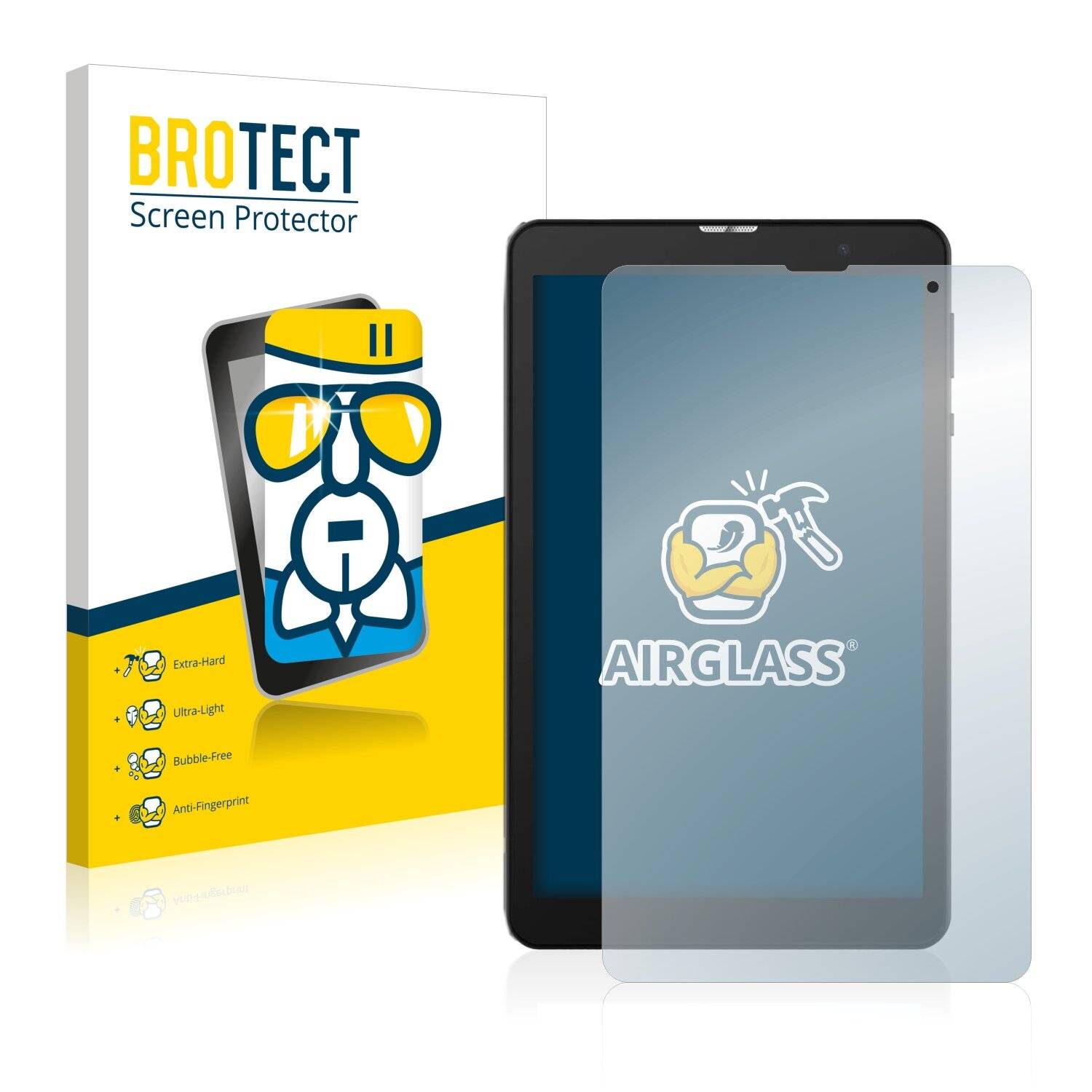 BROTECT AirGlass Schutzglas Folie für Alldocube Smile