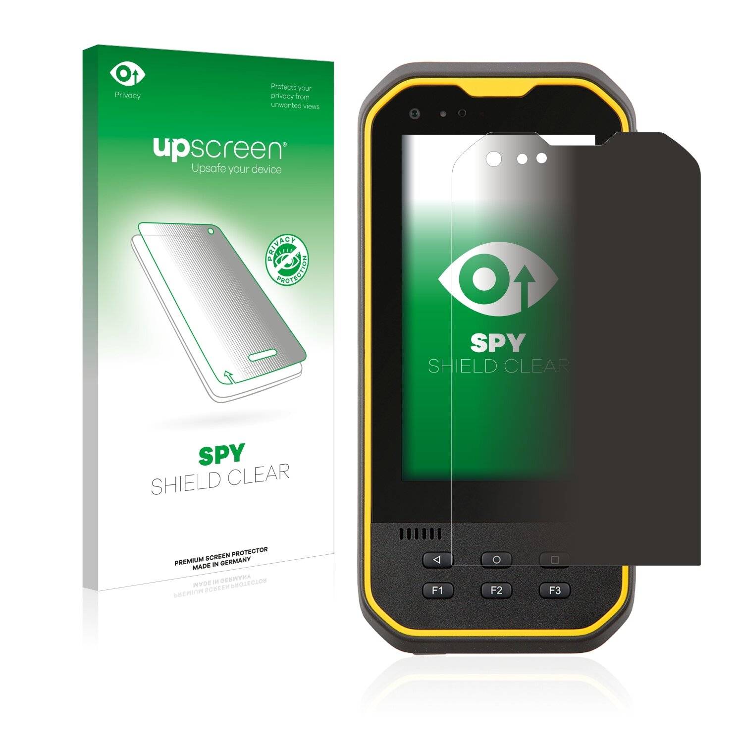 upscreen Spy Shield Clear Premium Blickschutzfolie für Trimble Nomad