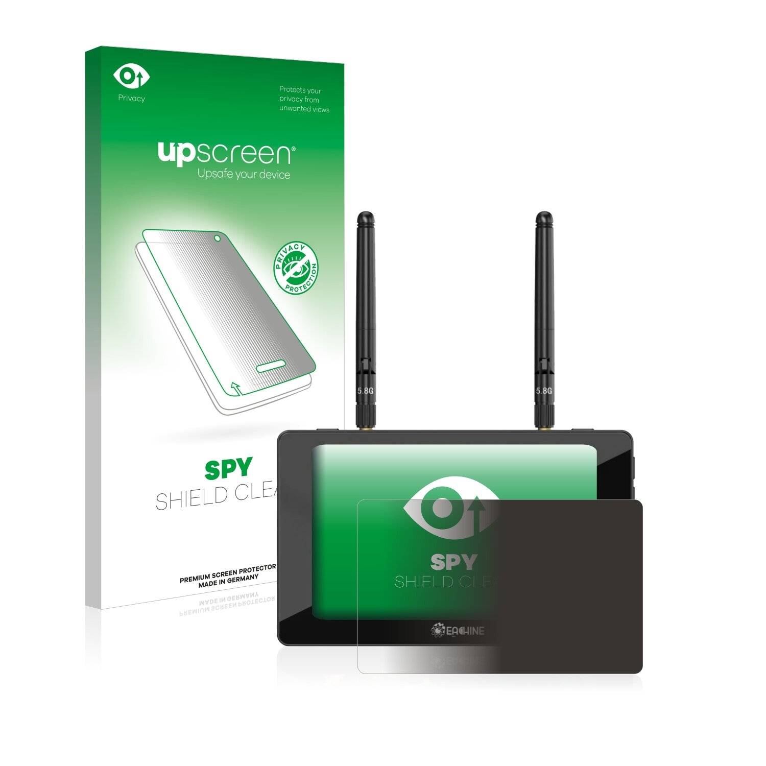 upscreen Spy Shield Clear Premium Blickschutzfolie für Eachine Moneagle