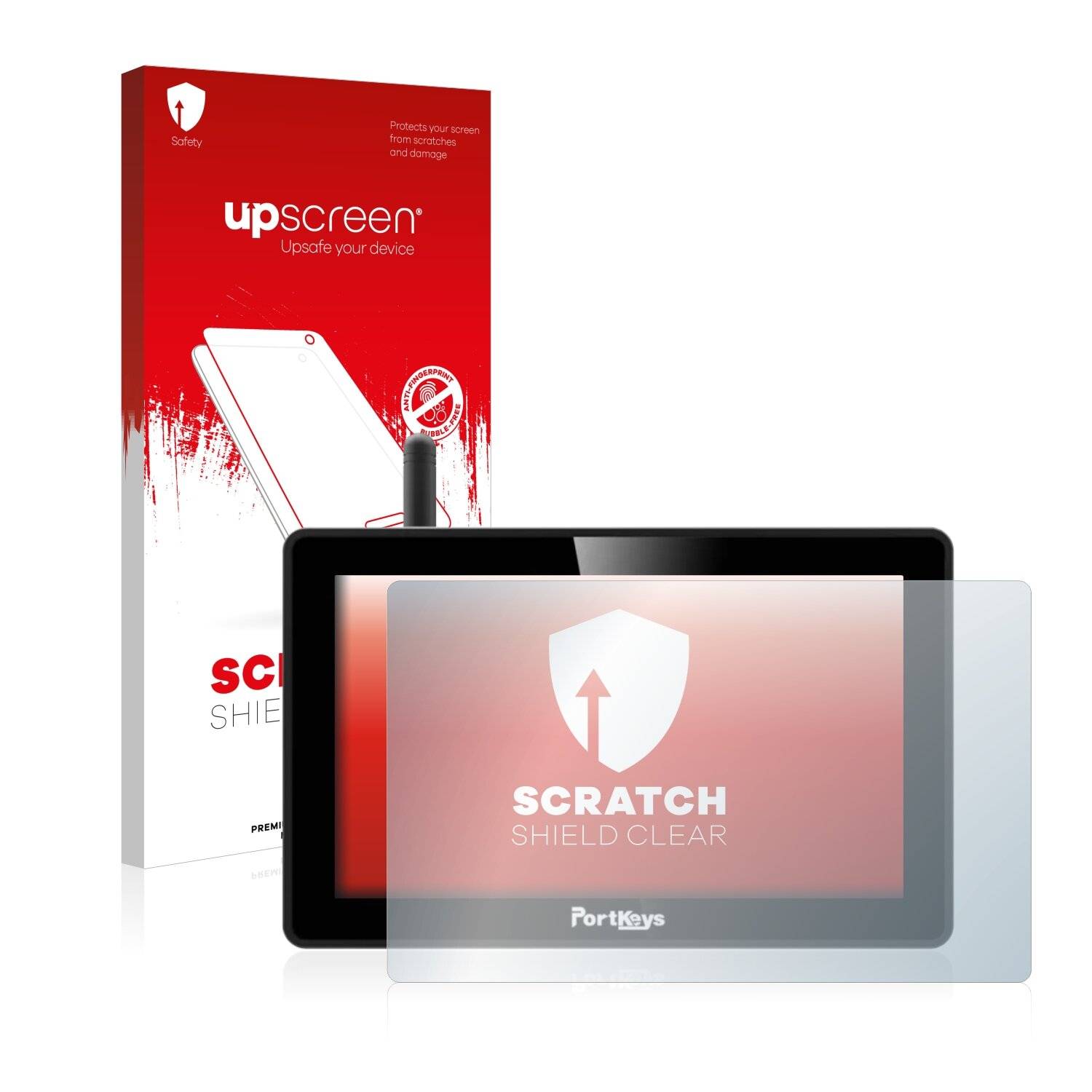 upscreen Scratch Shield Clear Premium Displayschutzfolie für Portkeys BM5