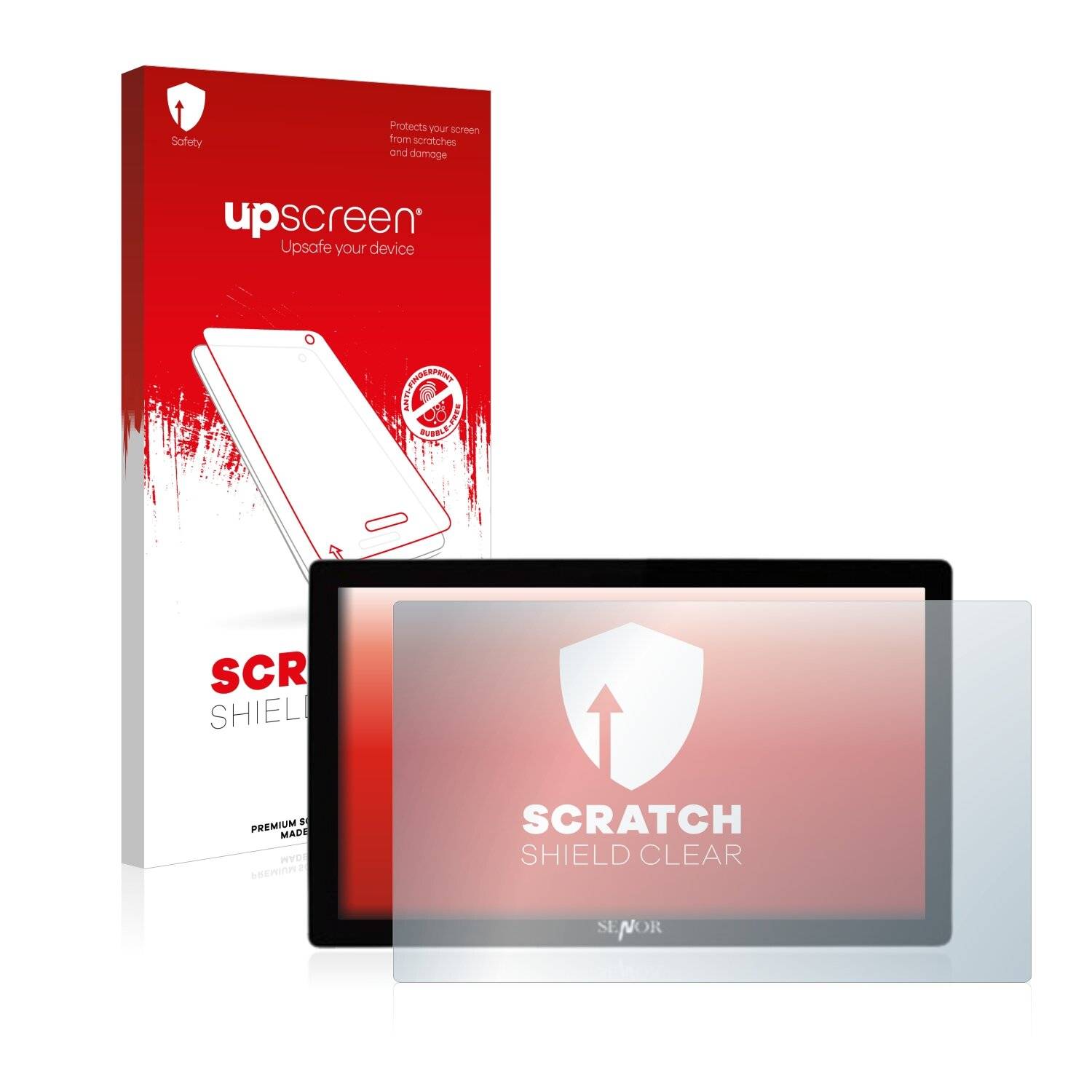 upscreen Scratch Shield Clear Premium Displayschutzfolie für Senor MES