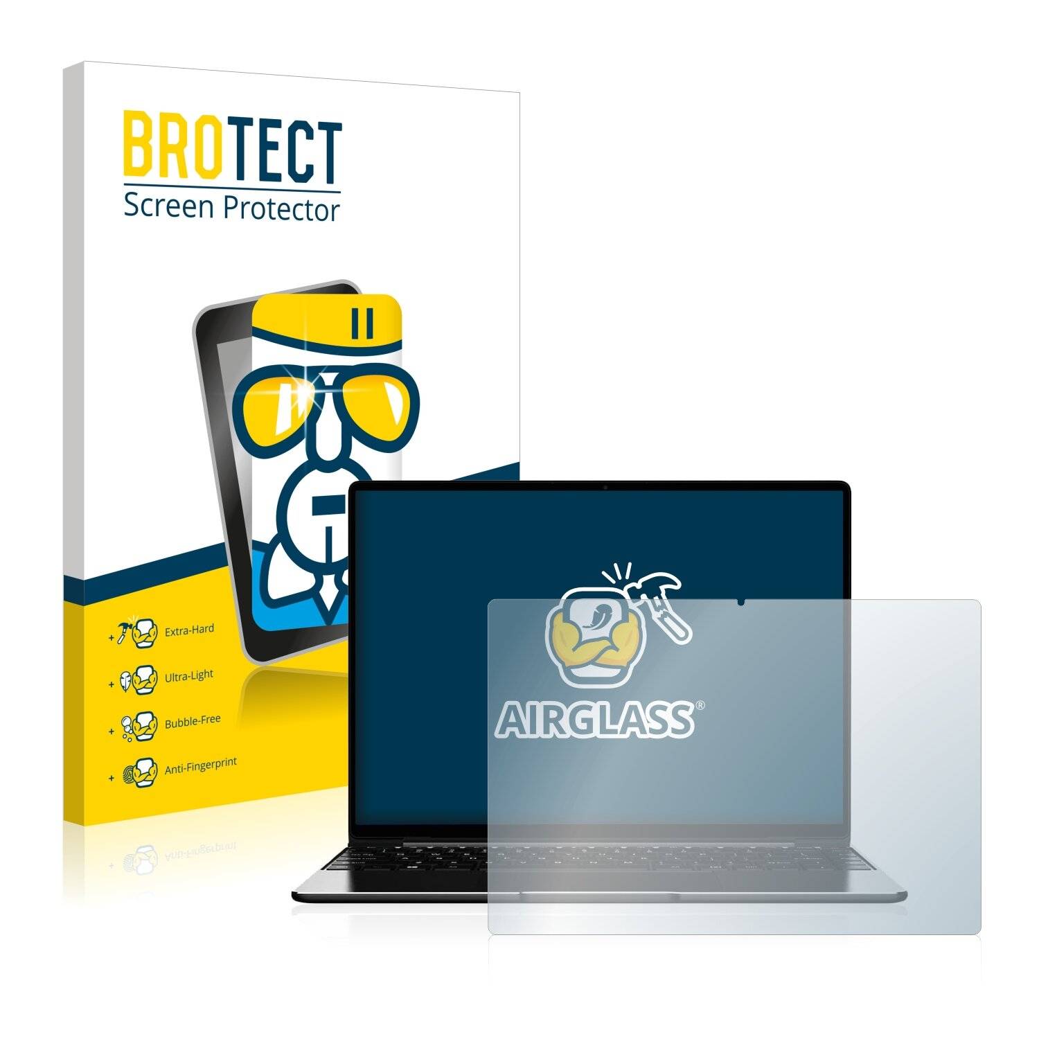 BROTECT AirGlass Schutzglas Folie für Chuwi LarkBook