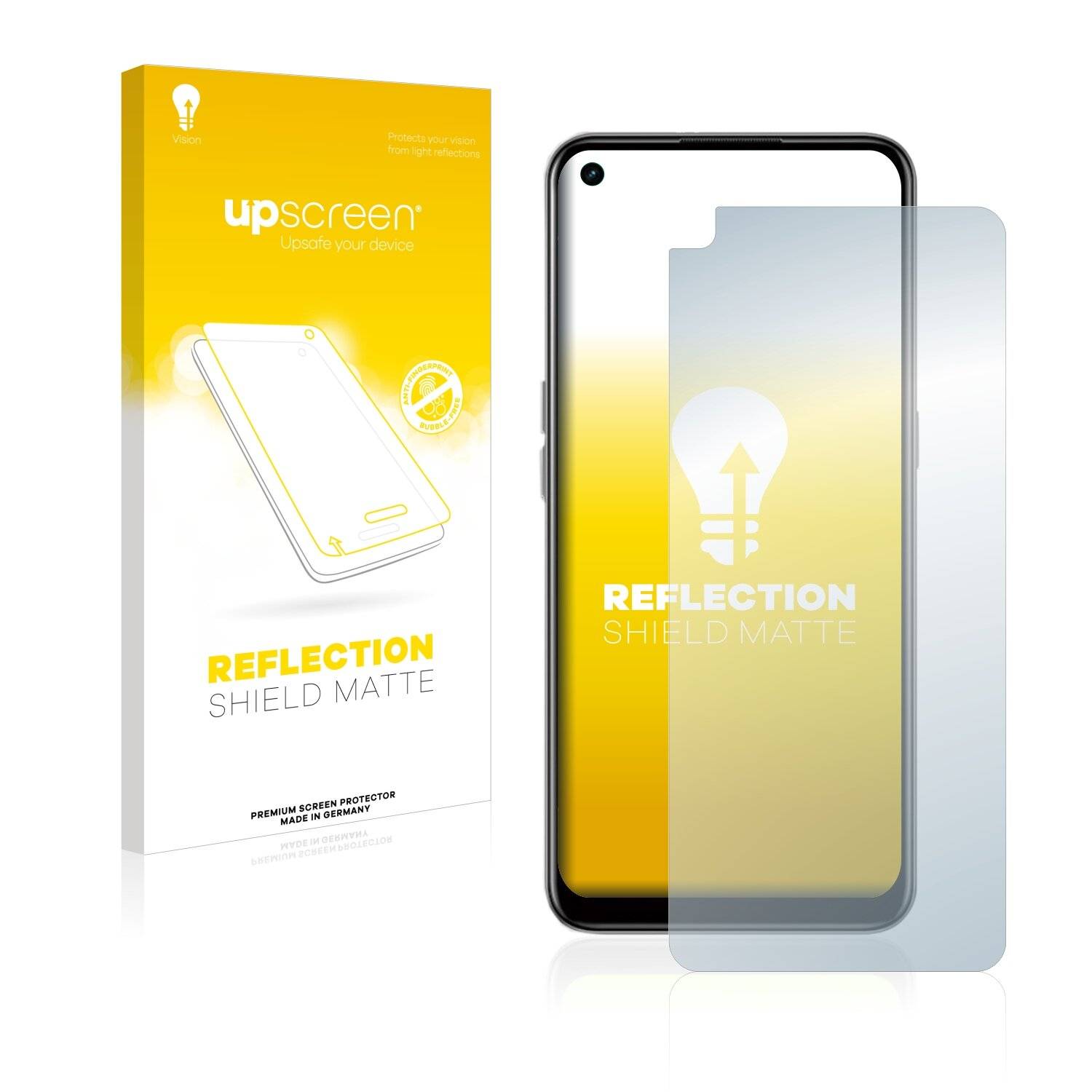 upscreen Reflection Shield Matte Premium Displayschutzfolie für Oppo