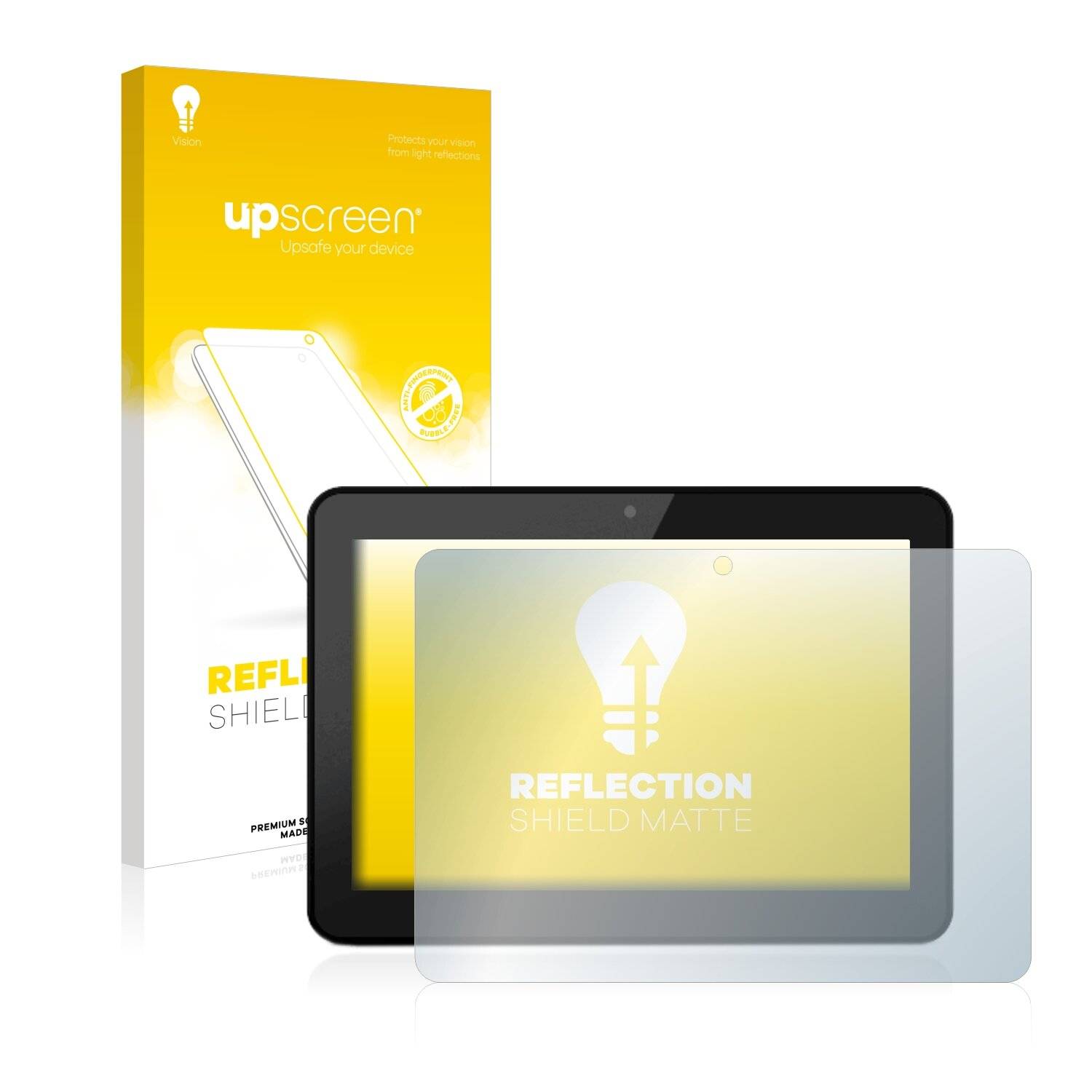 upscreen Reflection Shield Matte Premium Displayschutzfolie für Elo TouchSystems ESY10i1
