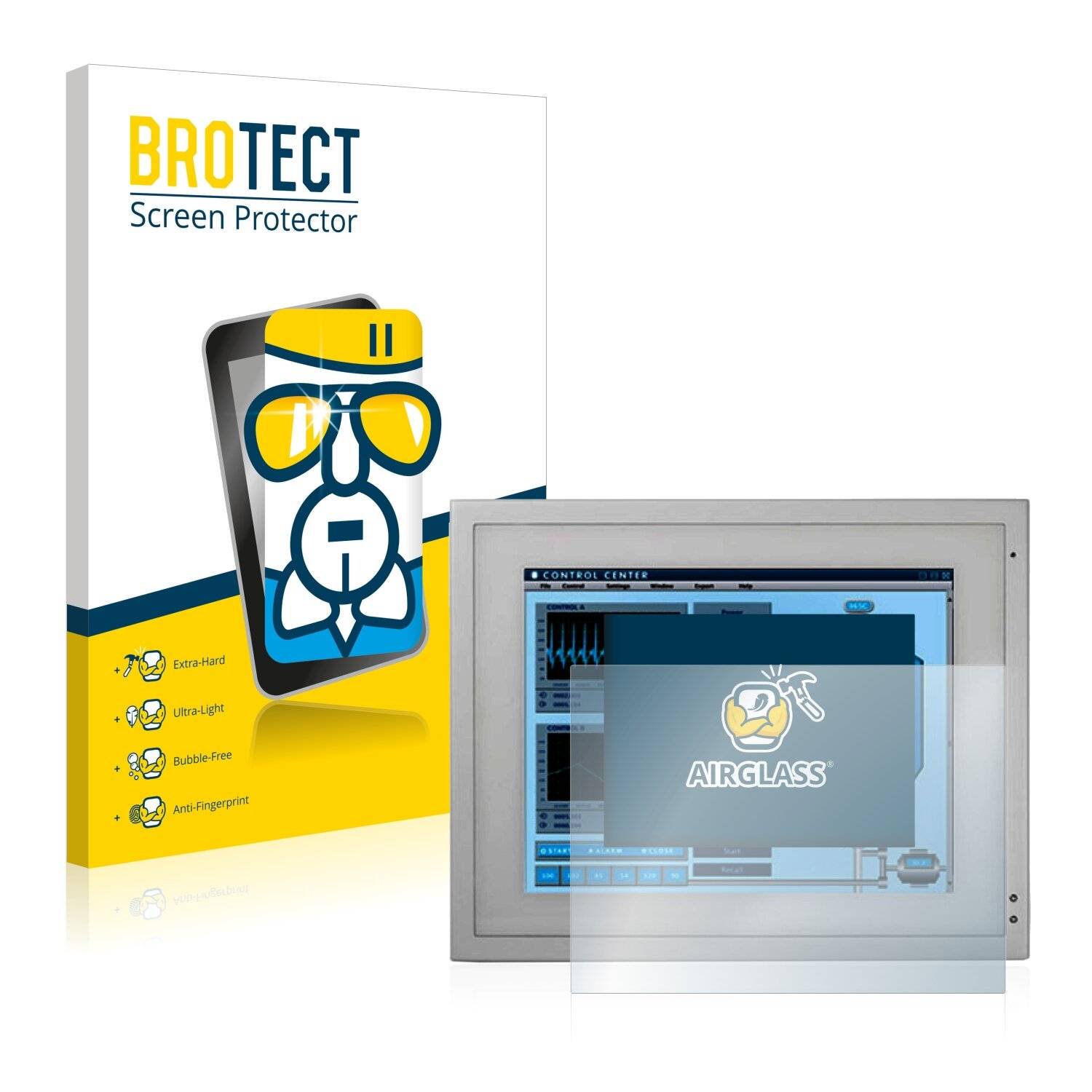 BROTECT AirGlass Schutzglas Folie für Wincomm Hygrolion 56 Outdoor