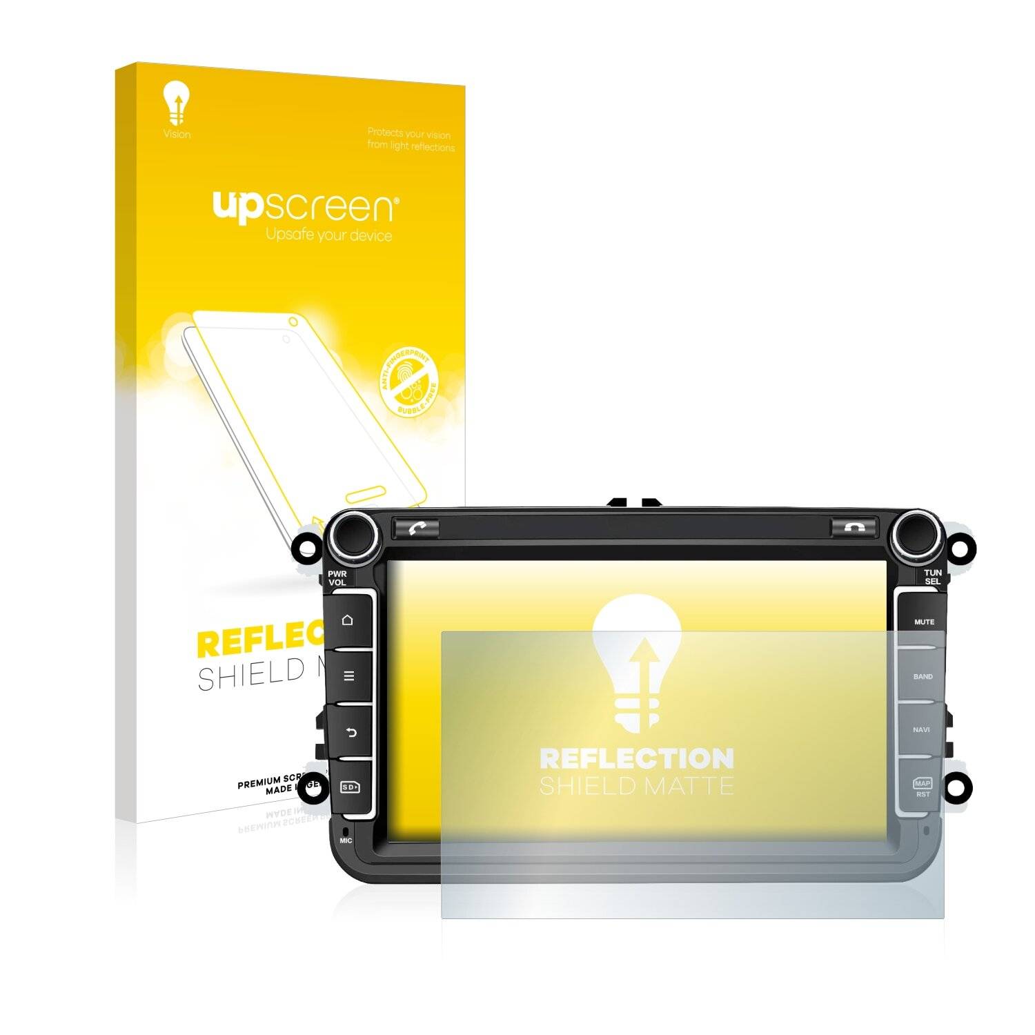 upscreen Reflection Shield Matte Premium Displayschutzfolie für M.I.C.
