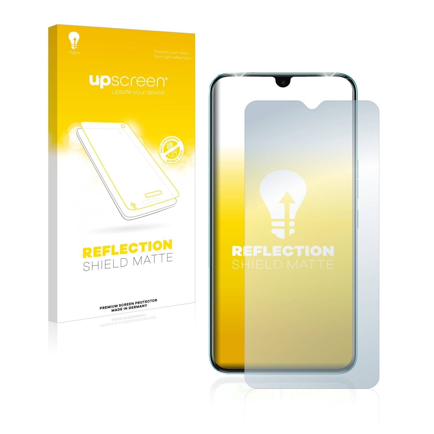 upscreen Reflection Shield Matte Premium Displayschutzfolie für Tecno Spark