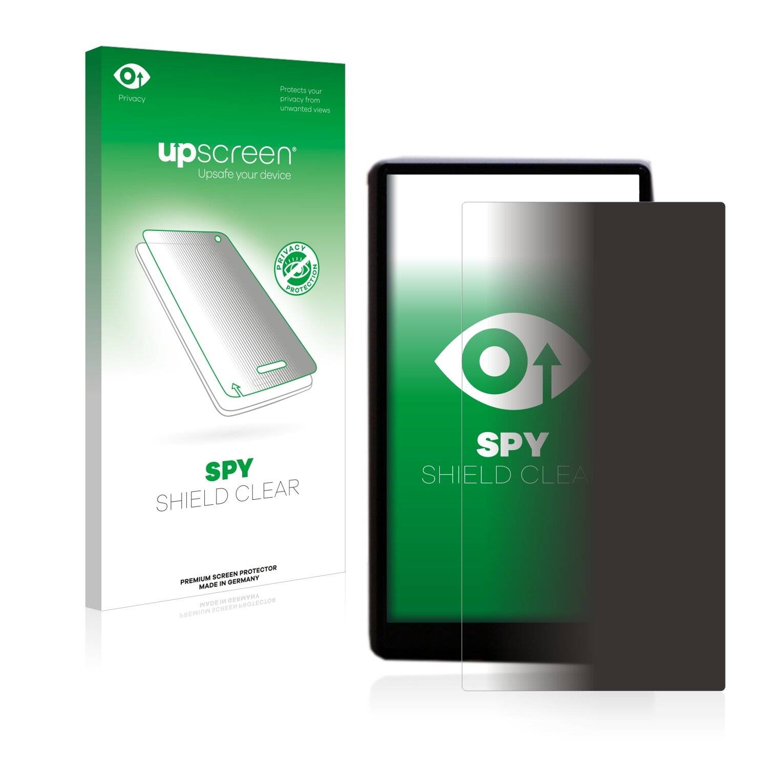 upscreen Spy Shield Clear Premium Blickschutzfolie für iBasso