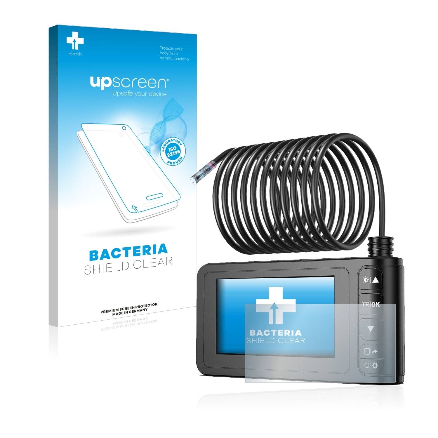 upscreen Bacteria Shield Clear Premium Antibakterielle Displayschutzfolie für Skybasic