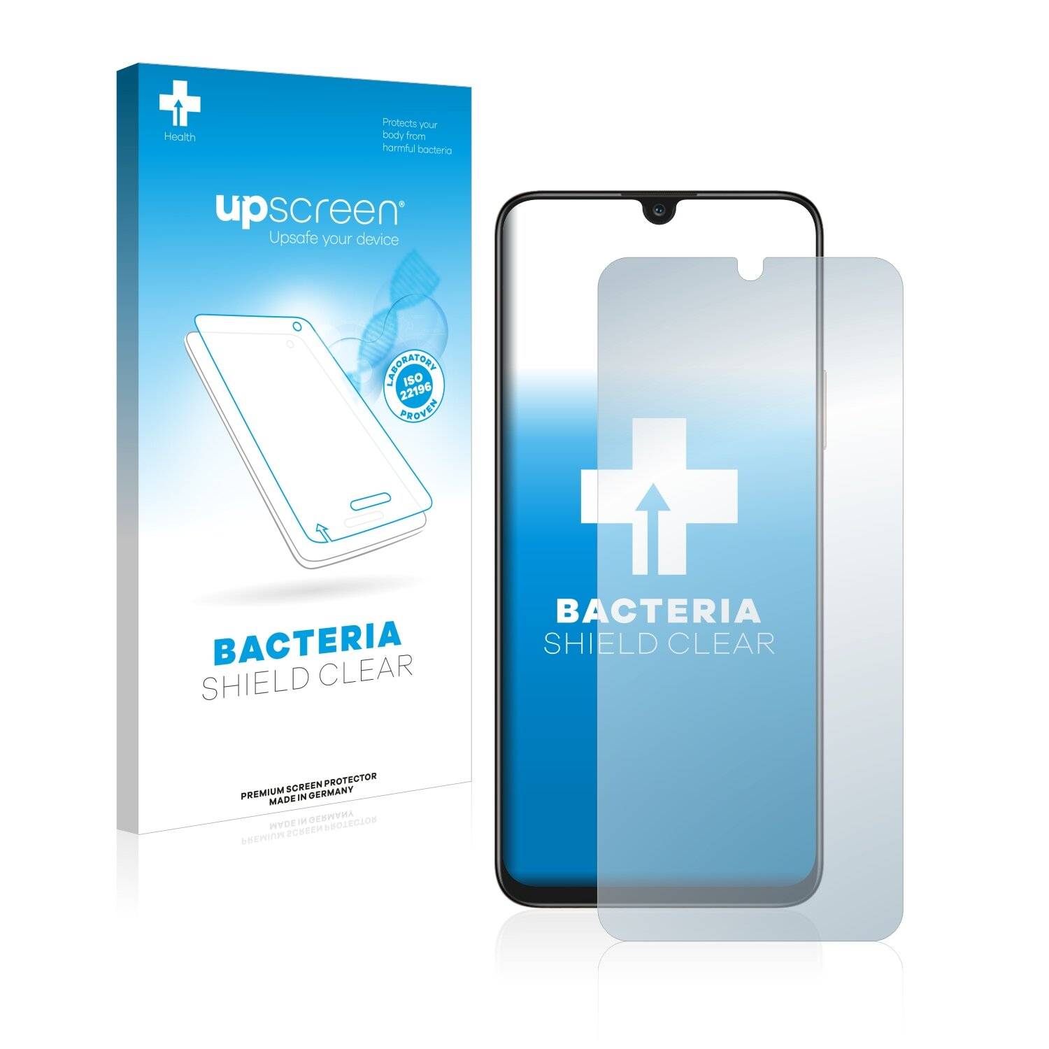 upscreen Bacteria Shield Clear Premium Antibakterielle Displayschutzfolie für Honor