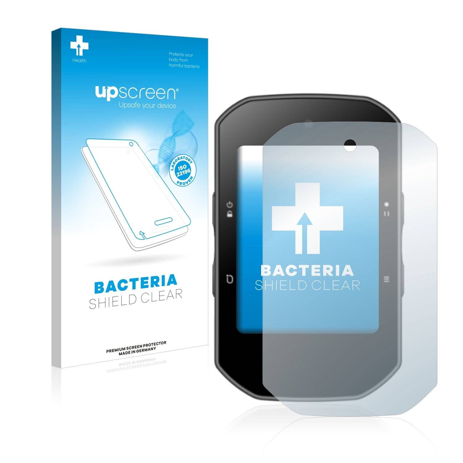 upscreen Bacteria Shield Clear Premium Antibakterielle Displayschutzfolie für Bryton Rider