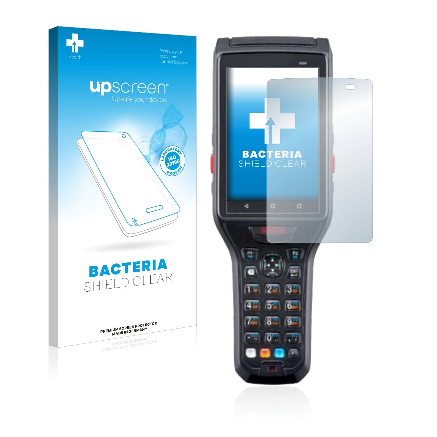 upscreen Bacteria Shield Clear Premium Antibakterielle Displayschutzfolie für Keyence