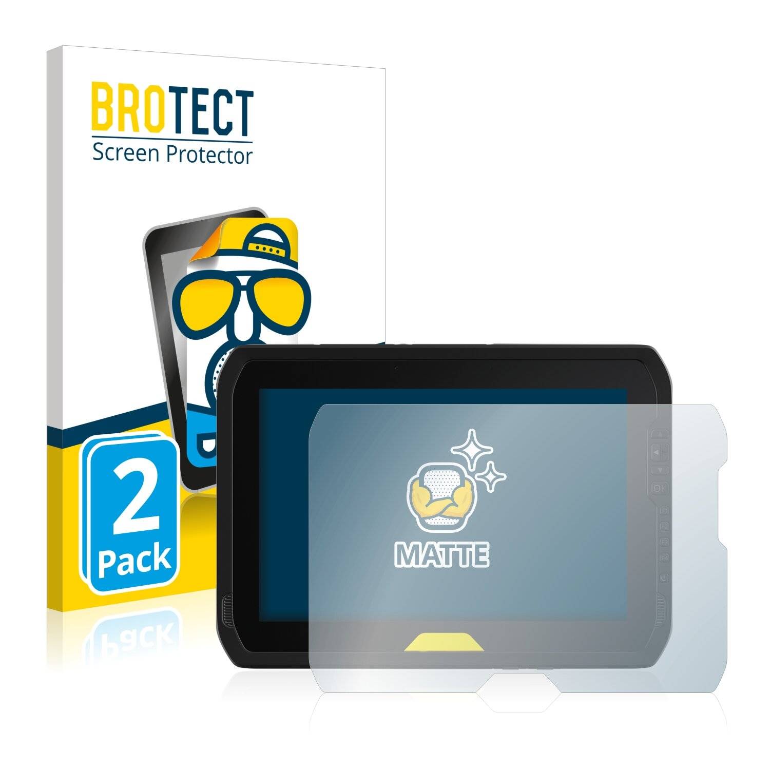 2x BROTECT Matte Displayschutzfolie für Trimble T100 - Entspiegelt,