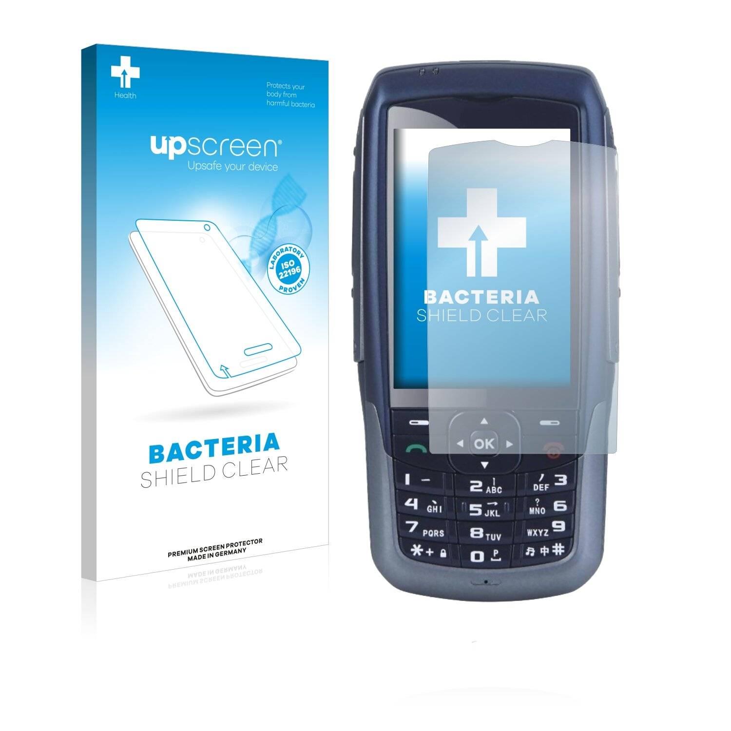 upscreen Bacteria Shield Clear Premium Antibakterielle Displayschutzfolie für Malux SED